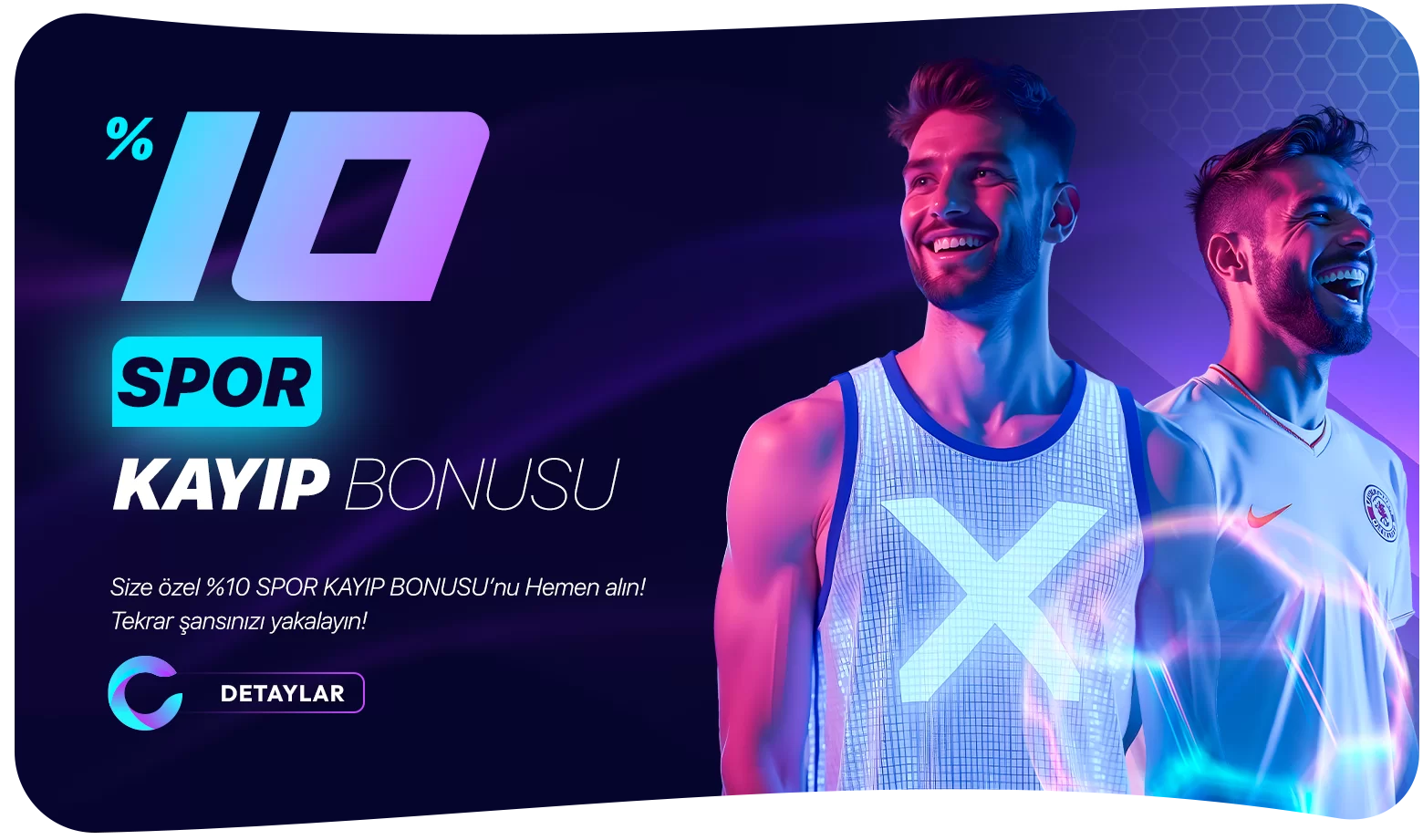 %10 ÇEVRİMSİZ SPOR KAYIP BONUSU