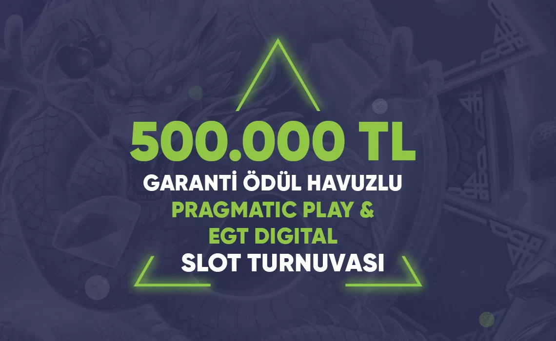 BETPUAN'A ÖZEL 500.000₺ ÖDÜLLÜ PRAGMATIC PLAY & EGT DIGITAL TURNUVASI