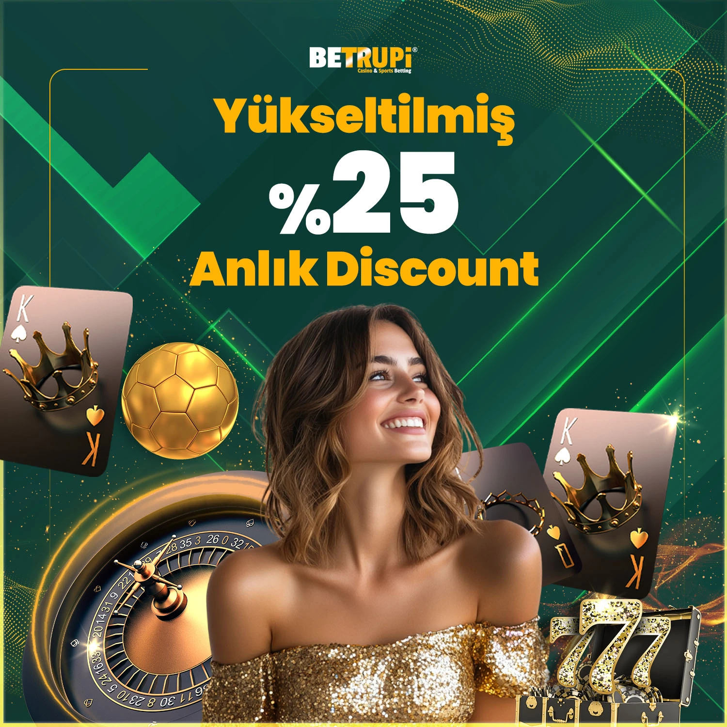 %25 YÜKSELTİLMİŞ DİSCOUNT