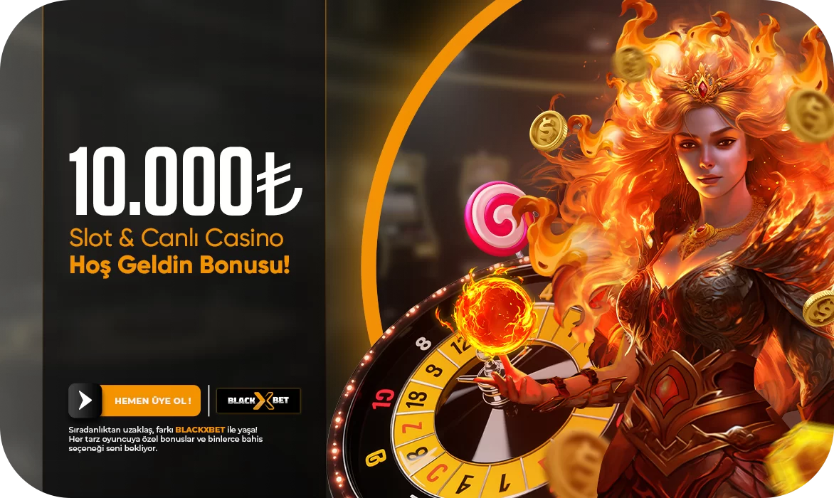 %100 SLOT VE CANLI CASİNO HOŞ GELDİN BONUSU
