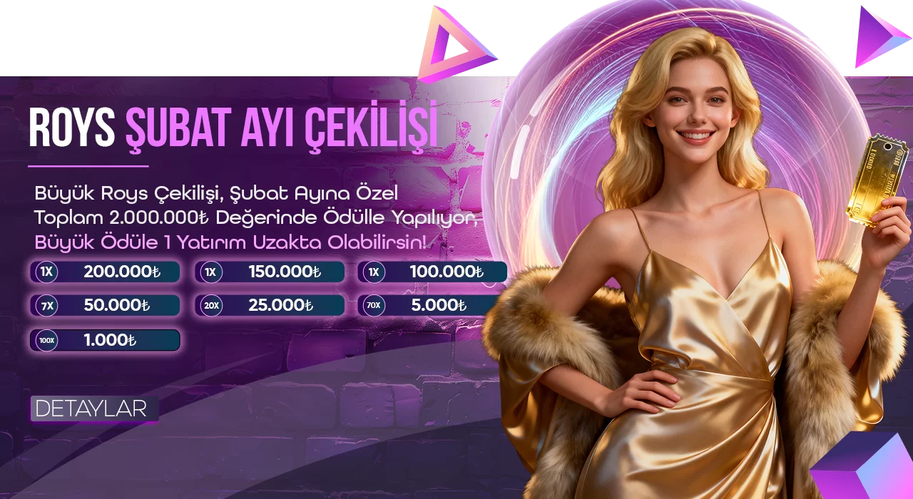 CASİNOROYS ÇEKİLİŞ