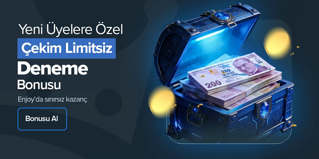 Çekim Limitsiz Deneme Bonusu