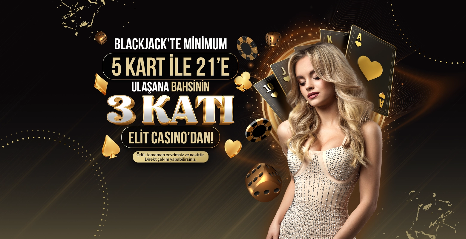 Blackjack’te 5 Kart İle Kazancını Katla!