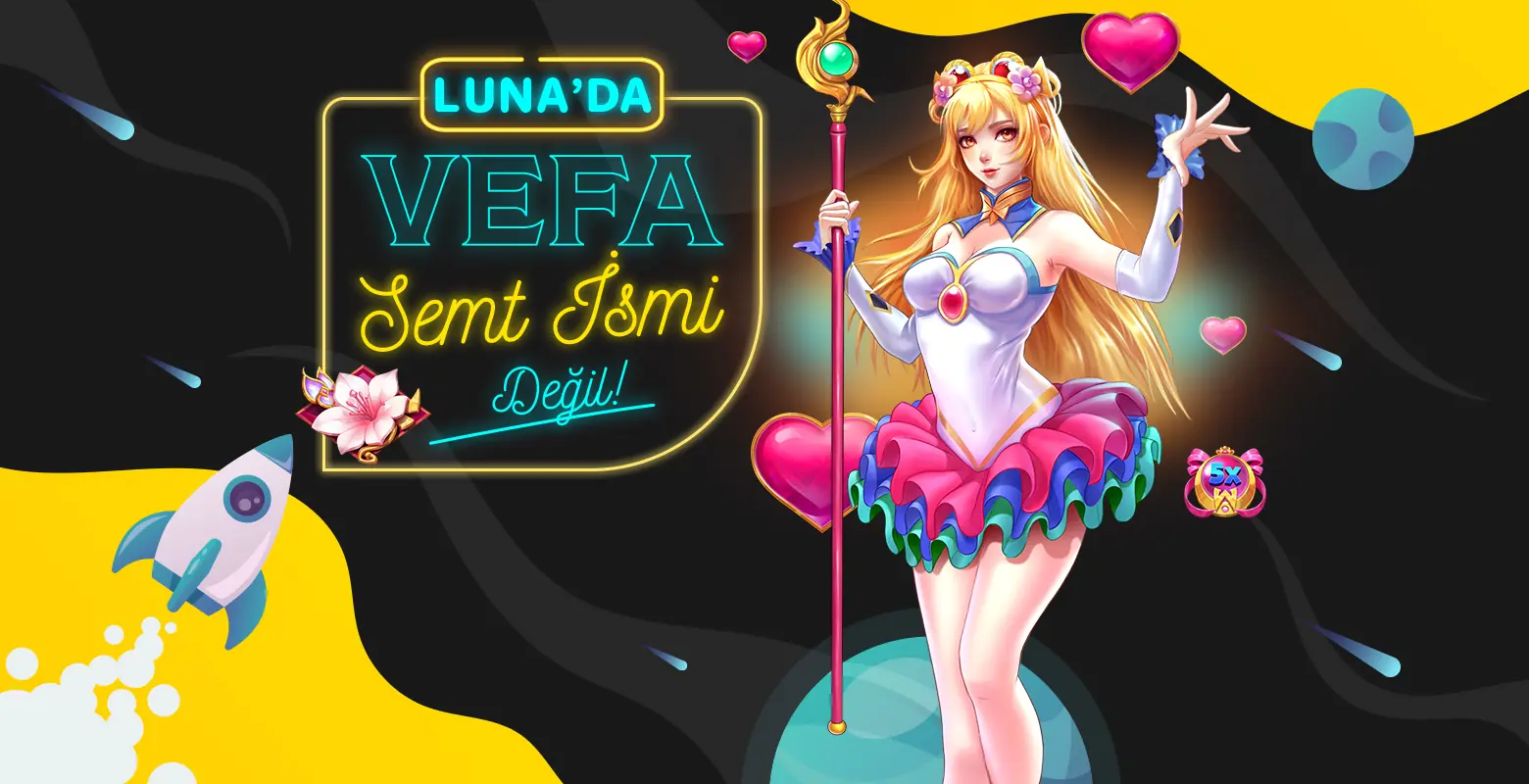 Yatırımlarınıza  Vefa Bonusu Lunabet’te!