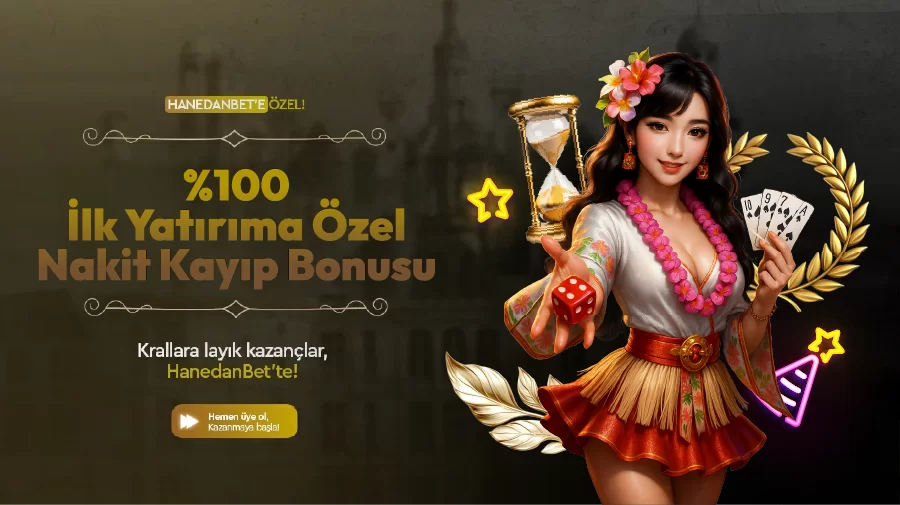 %100 İLK YATIRIMA ÖZEL İADE BONUSU