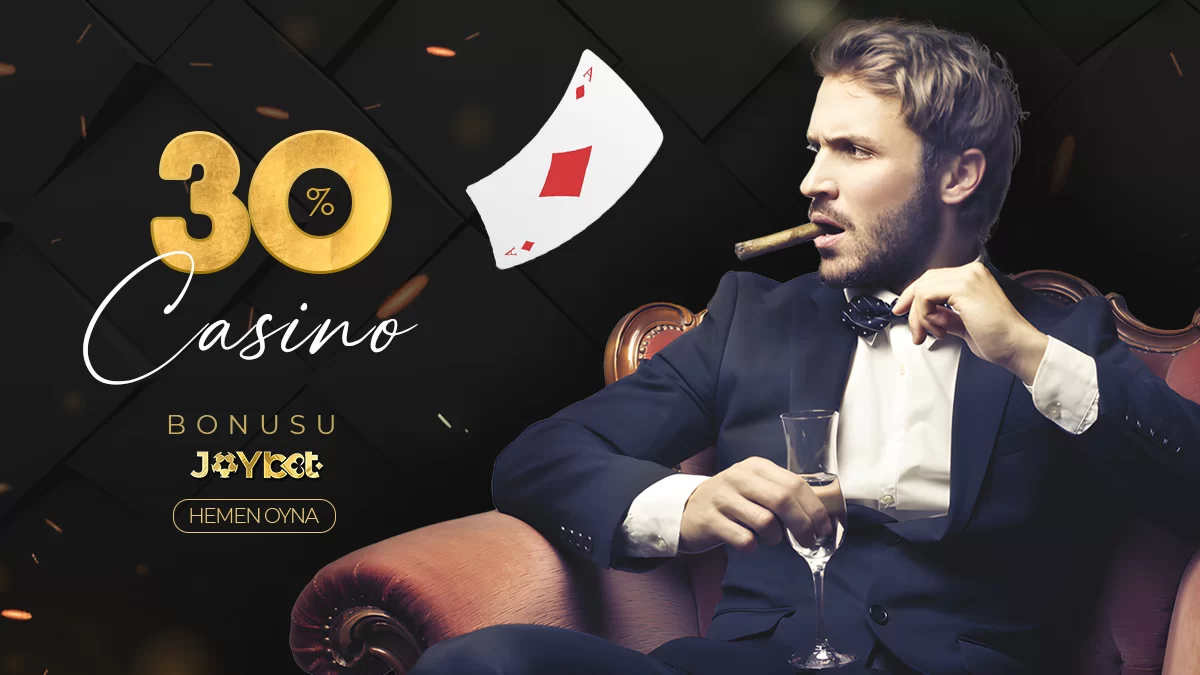 CASİNO KAYBINA %30 BONUS