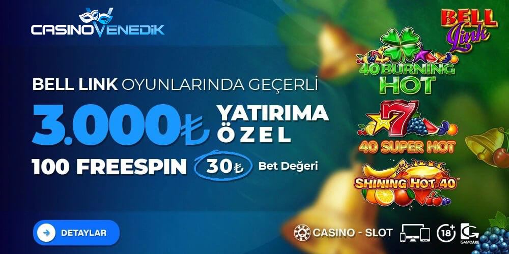 3000 TL YATIRIMA 3000 TL FREESPIN BELL LINK