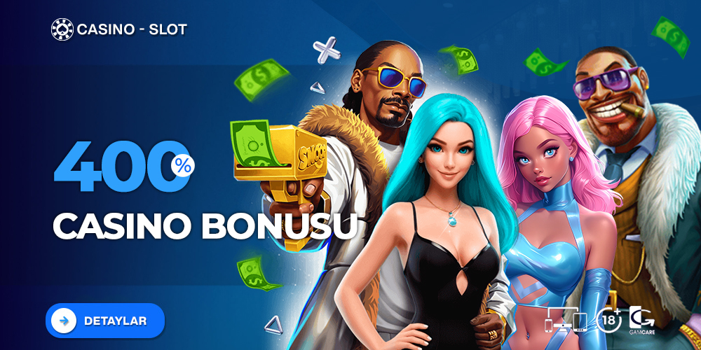 %100 SLOT BONUSU 4 YATIRIMA %400