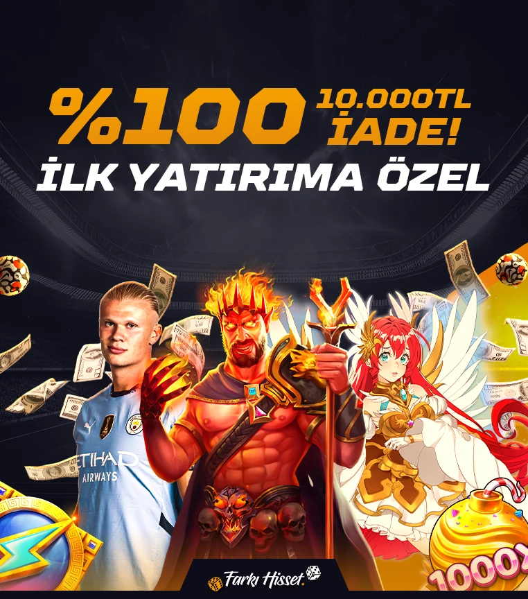 GANOBET'TE İLK YATIRIMA ÖZEL %100 KAYIP BONUSU!