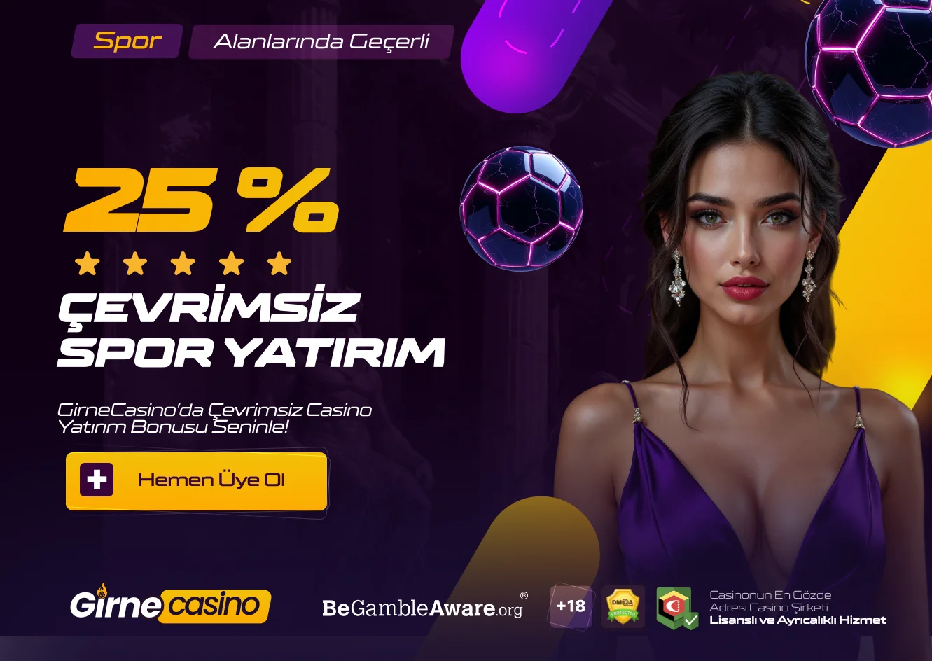 %25 ÇEVRİMSİZ SPOR YATIRIM