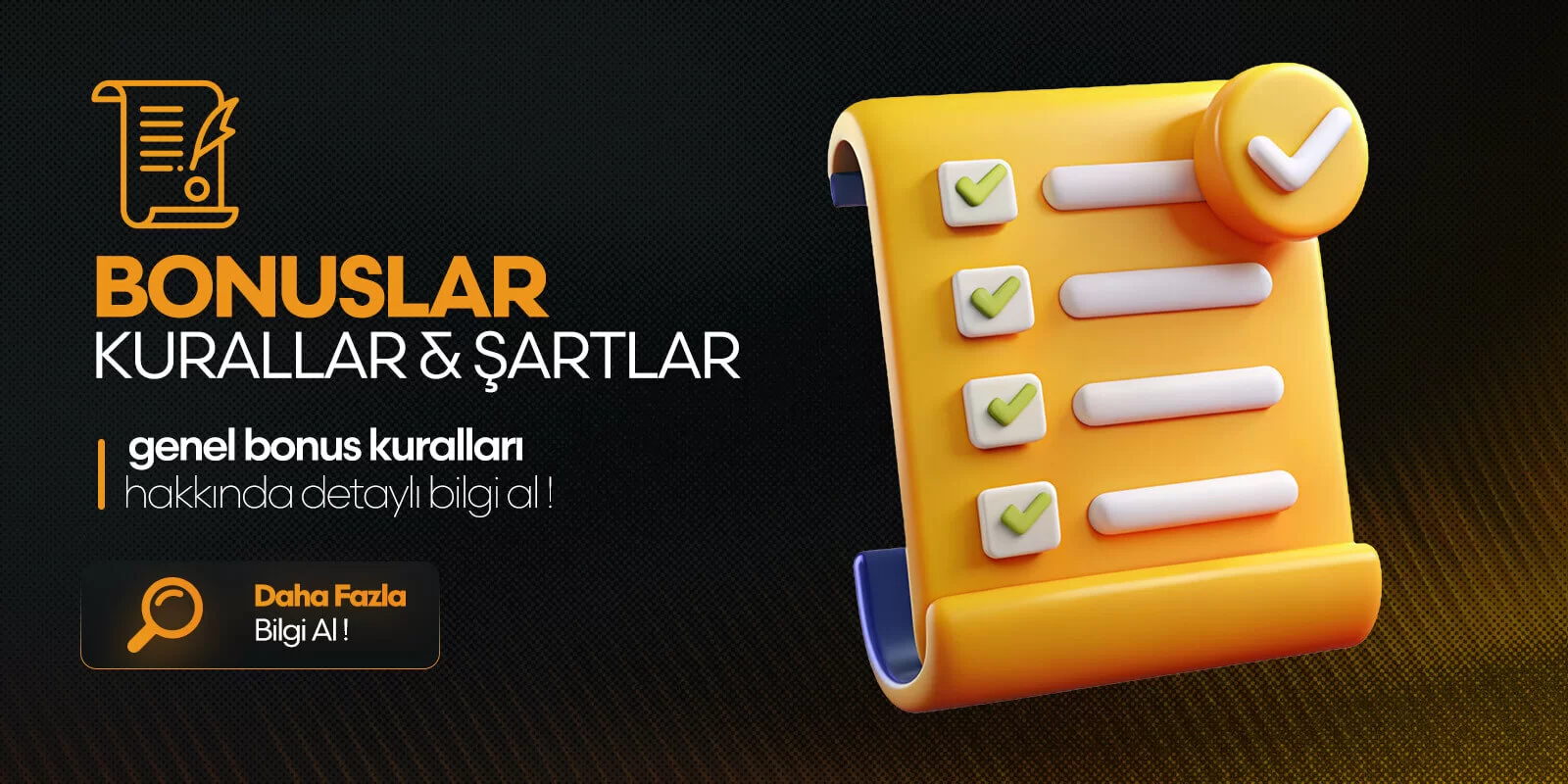 PROMOSYON GENELKURAL VE ŞARTLARI