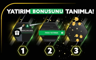YATIRIM BONUSUNU KENDİN TANIMLA!