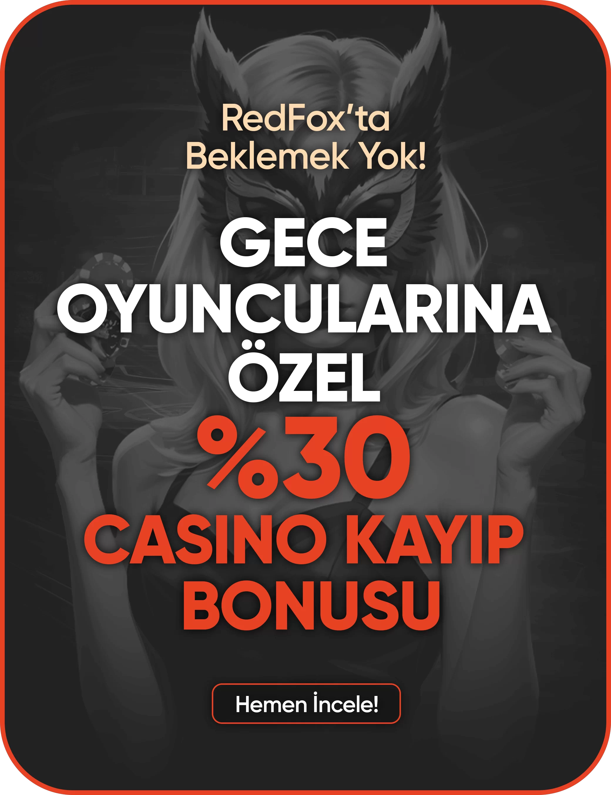 %30 Gece Casino Kayıp bonusu