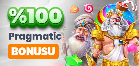 PAZARTESİ,ÇARŞAMBA VE CUMA GÜNLERİNE ÖZEL %100 PRAGMATİC BONUSU