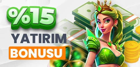 HER YATIRIMINIZA %15 YATIRIM BONUSU + %10 ANLIK DİSCOUNT