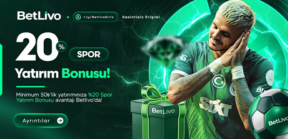 %20 ÇEVRİMSİZ SPOR YATIRIM BONUSU!