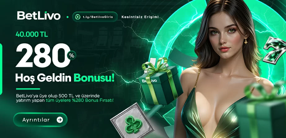 TÜM ALANLARDA GEÇERLİ %280 HOŞ GELDİN BONUSU!