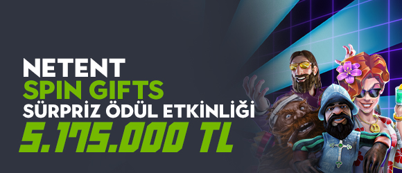 Netent Spin Gifts Sürpriz Ödül Etkinliği Devam Ediyor!