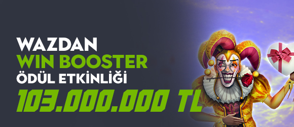 Wazdan Win Booster Ödül Etkinliği
