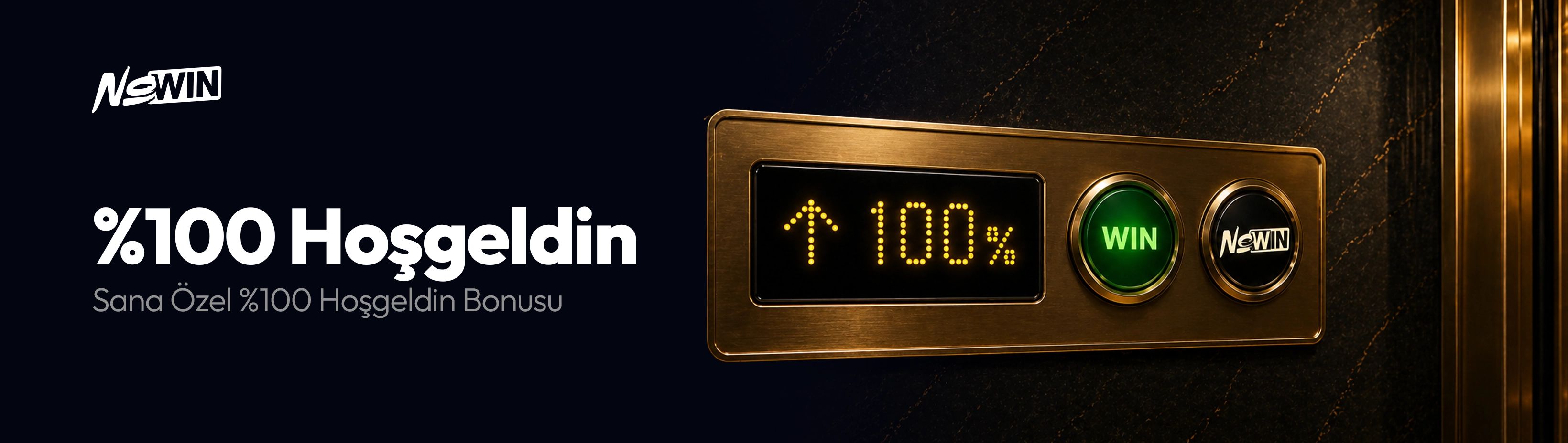 %100 Hoş Geldin Bonusu