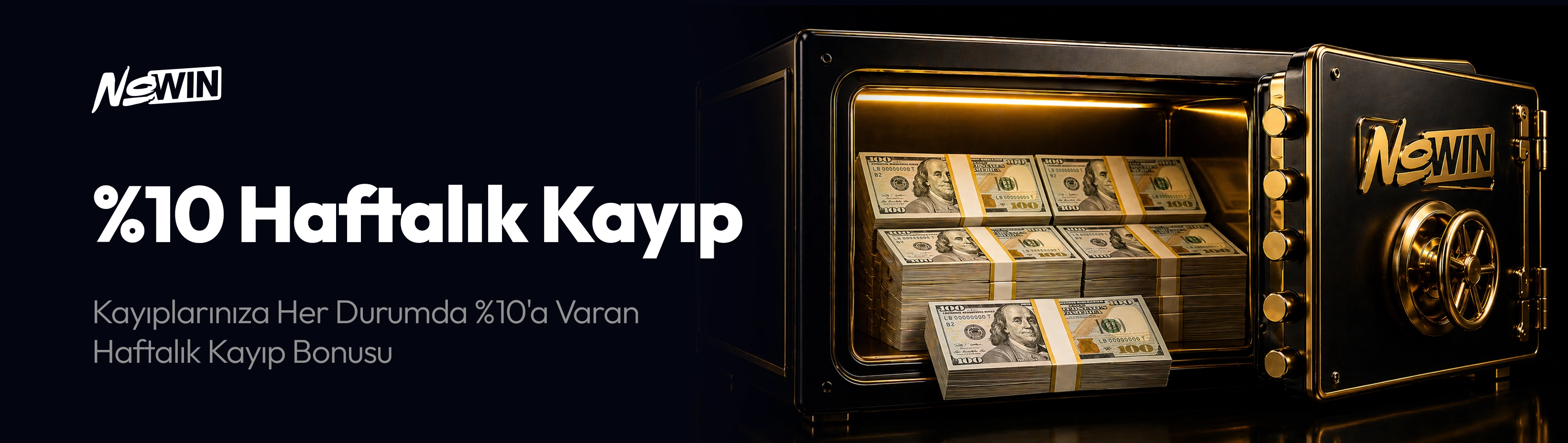 %10'a Varan Haftalık Kayıp Bonusu