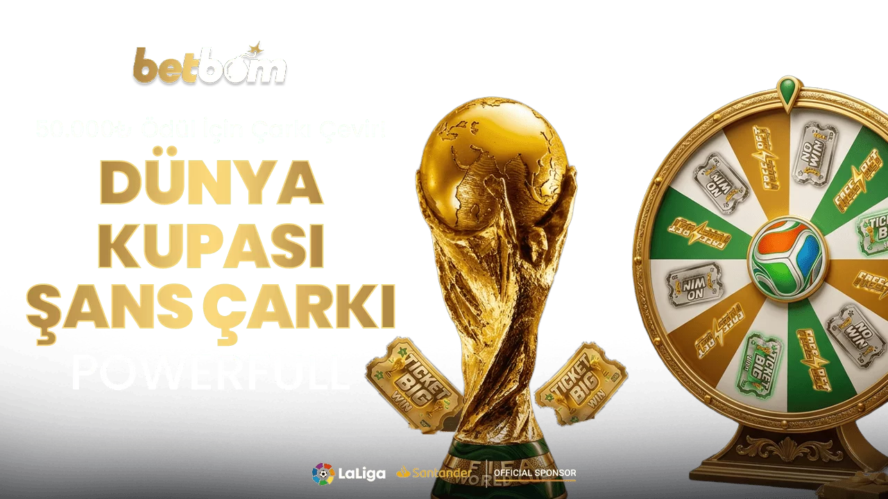 DÜNYA KUPASI ŞANS ÇARKI !