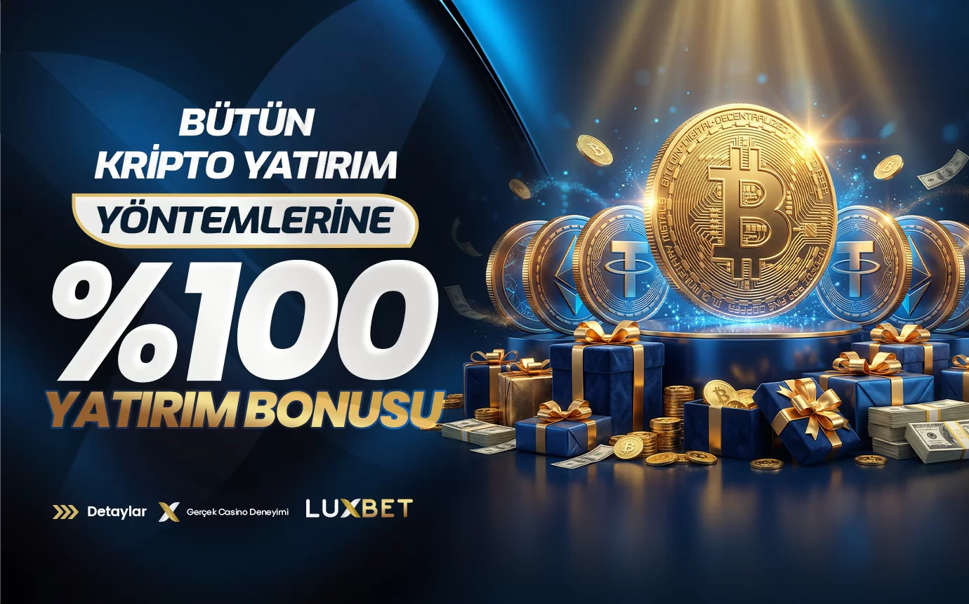Kripto Yatırmlarına Özel %100 Bonus