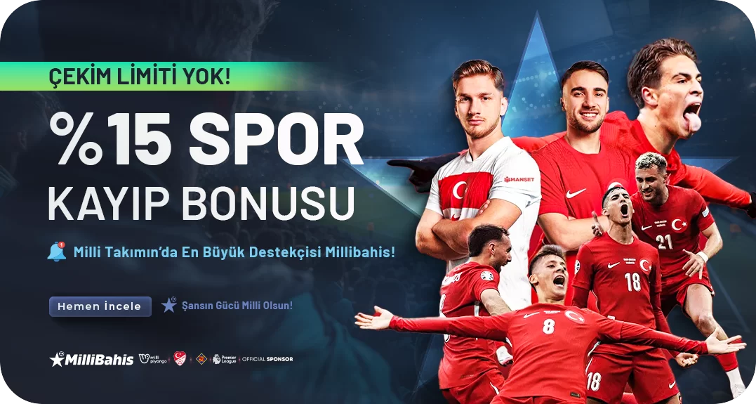 %15 SPOR KAYIP BONUSU