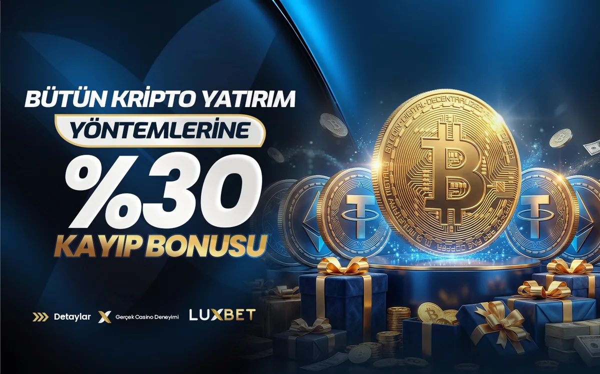 Kripto Yatırmlarına Özel %30 KAYIP Bonus