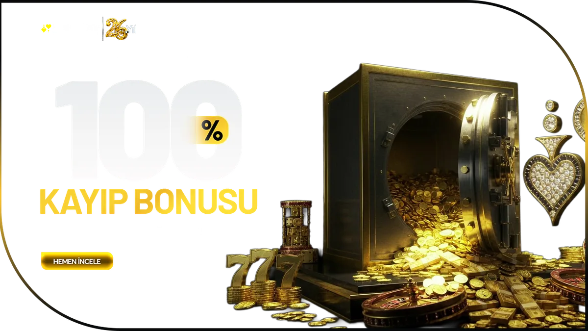 %100 KAYIP BONUSU!