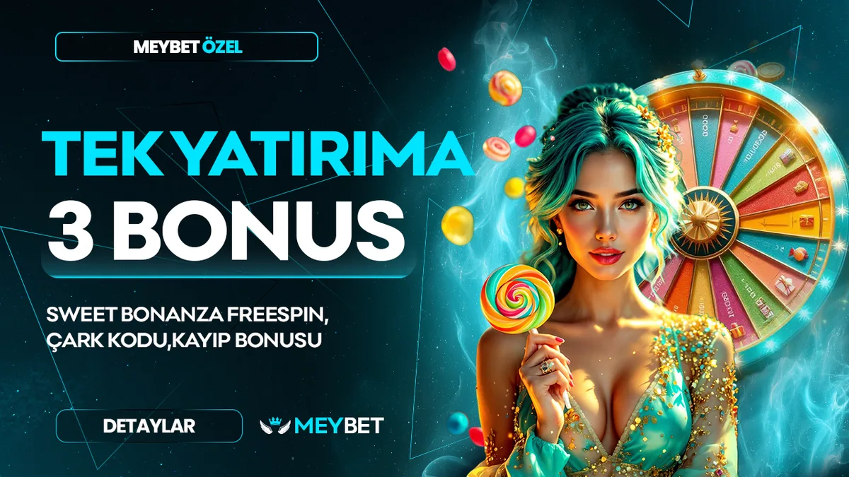 TEK YATIRIMA 3 BONUS YATIRIMA EK SWEET BONANZA FREESPİN…