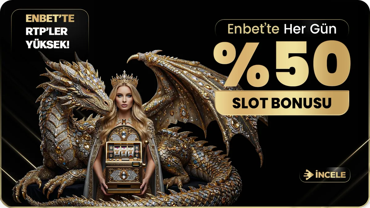 HERGÜN %50 SLOT BONUSU