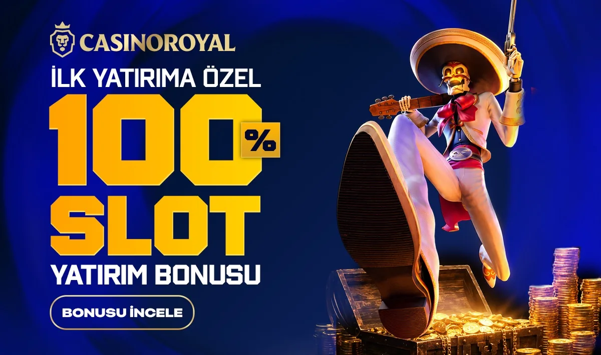 %100 Çevrimsiz İlk Yatırım Bonusu