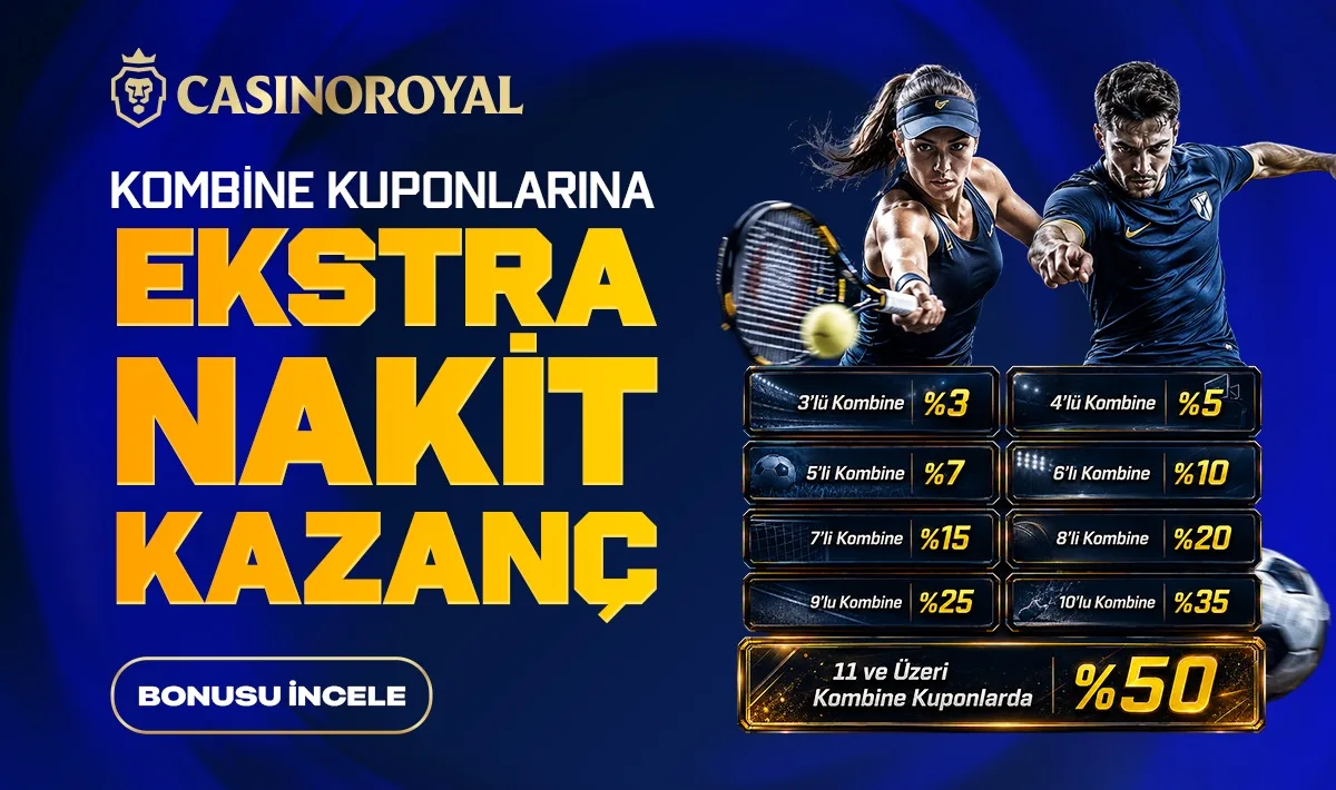 KOMBİNE KUPONLARA %50'E VARAN EKSTRA KAZANÇ