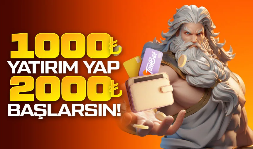 BİR YATIR İKİ KATI BAŞLA !
