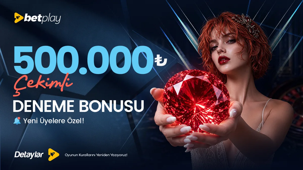 YATIRIM ŞARTSIZ YENİ ÜYELERE 500.000 TL ÇEKİMLİ DENEME…