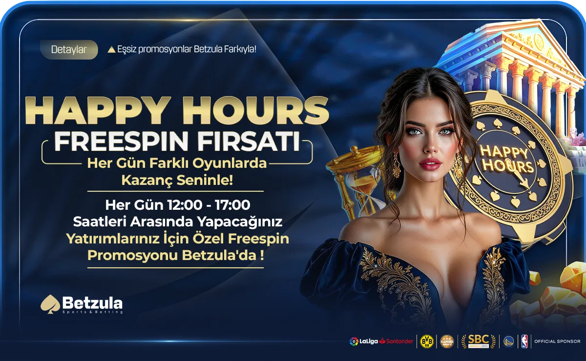HAPPY HOURS FREESPİN FIRSATI!